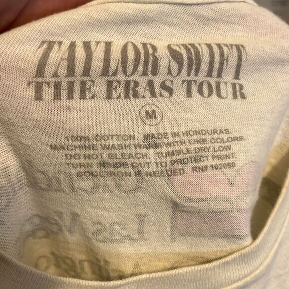 Taylor Swift Off White The Eras Graphic Shirt - Picture 8 of 8